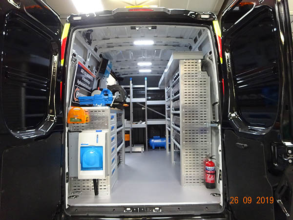 How Vanfit Solutions Can Help You Plan Your Work Van Shelving System